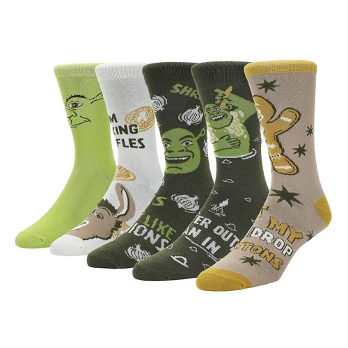 Shrek Icons Crew Sock 5-Pack