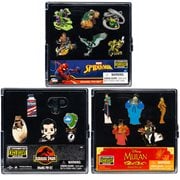 Jurassic Park, Spider-Man Sinister Six, and Mulan Bundle of 3 Pin Sets - Entertainment Earth Exclusive