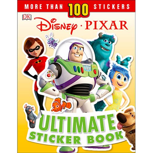 Disney Pixar Ultimate Sticker Book New Edition Paperback Book