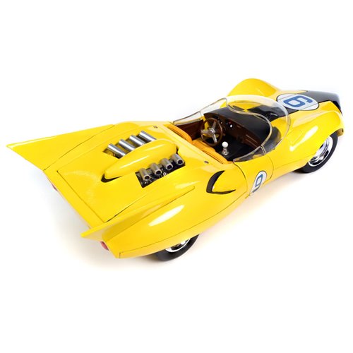 Speed Racer Shooting Star 1:18 Scale Die-Cast Metal Vehicle with Racer X Figure