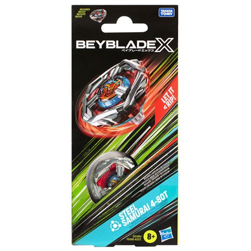 Beyblade X Steel Samurai 4-80T Booster Pack Set