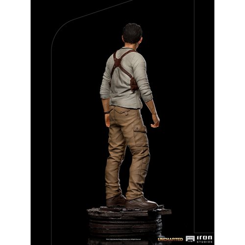 Uncharted Movie Nathan Drake Art 1:10 Scale Statue