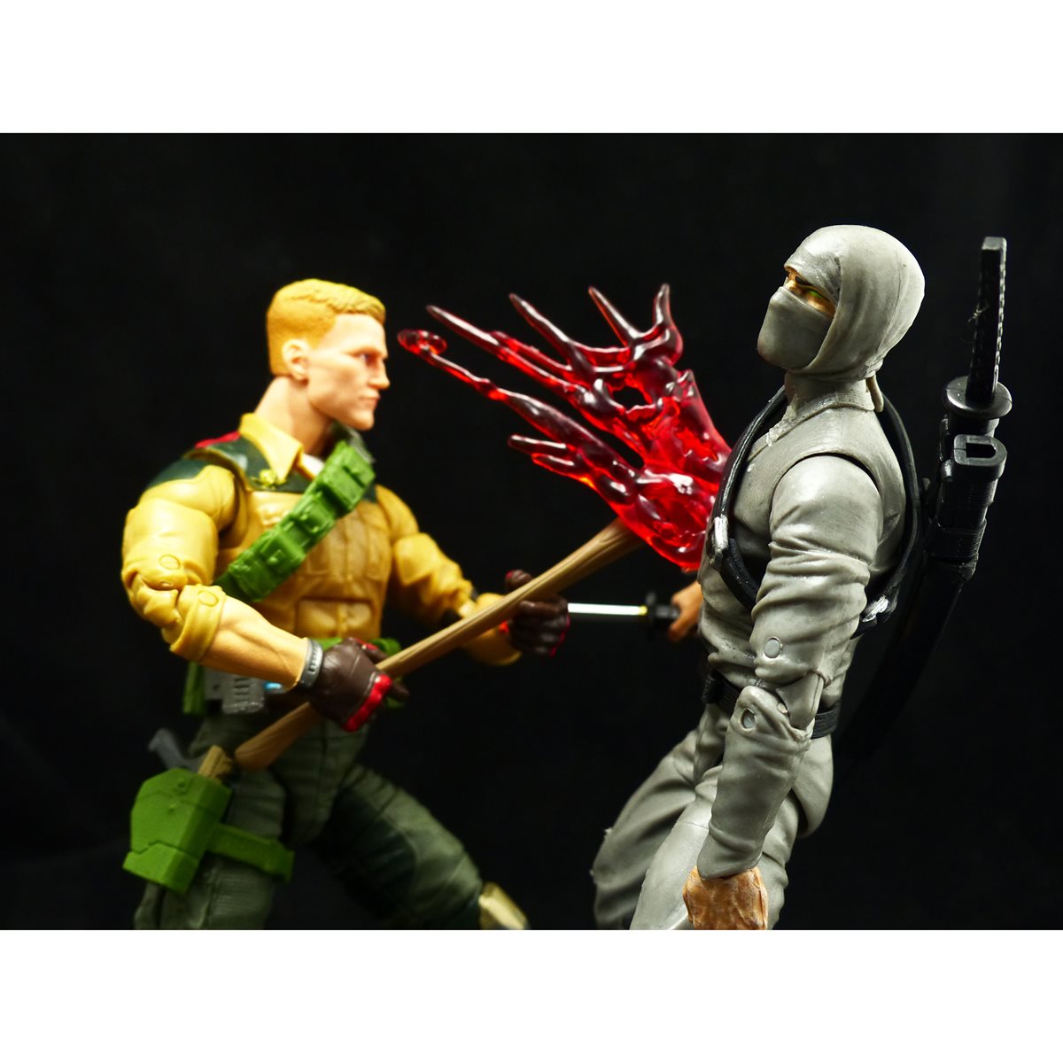 .com: Super Action Stuff 18 Piece Bag of Violence Series Action  Figure Accessories 1:12 for Five, Six and Seven inch Scale Action Figures.  Includes Weapons, Blood Splatters, Gore, Action Effects and More 