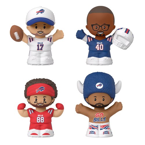 NFL Buffalo Bills Little People Collector Figure Set