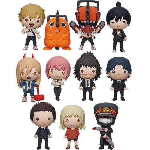 Chainsaw Man Series 2 3D Foam Bag Clip Random 6-Pack