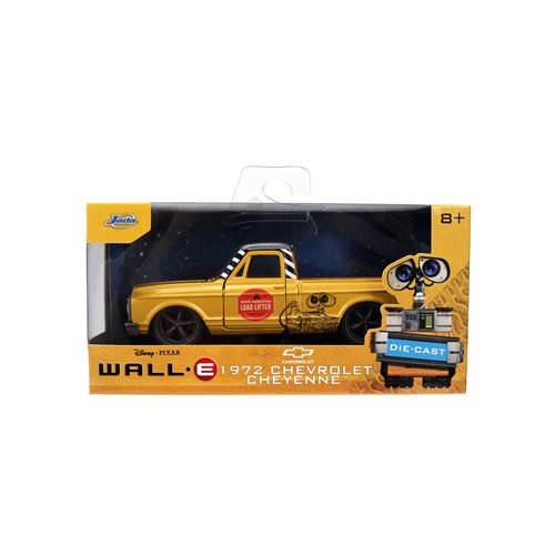 Hollywood Rides Wall-E 1972 Chevrolet Cheyenne 1:32 Scale Die-Cast Metal Vehicle
