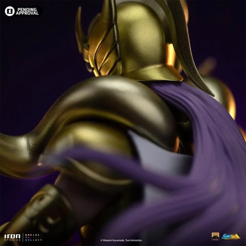 Saint Seiya Aries Mu Deluxe 1:10 Art Scale Limited Edition Statue