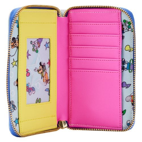 Mickey Mouse Mousercise Zip-Around Wallet