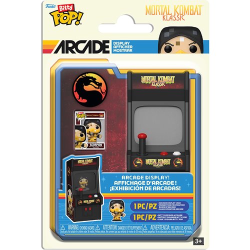 Mortal Kombat Funko Bitty Pop! Arcade Cabinet