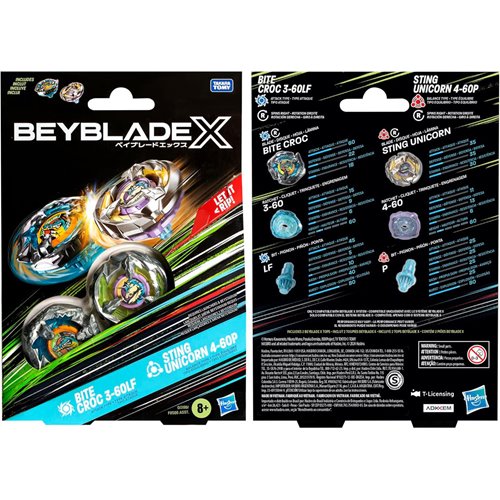Beyblade X Dual Pack Tops Wave 2 Case of 12