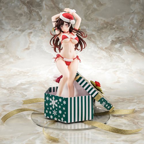 Rent-A-Girlfriend Mizuhara Chizuru Fluffy Santa Claus Bikini 2nd Xmas 1:6 Scale Statue