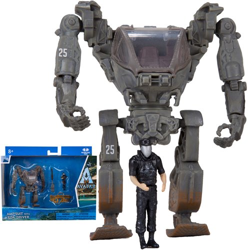 Avatar: The Way of Water AMP Suit with RDA Driver Action Figure 2-Pack