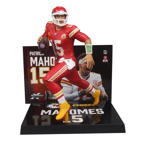 NFL SportsPicks 2024 Wave 2 Kansas City Chiefs Patrick Mahomes 7-Inch Scale Posed Figure