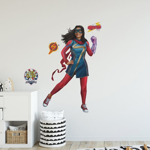 Ms. Marvel Peel and Stick Giant Wall Decals