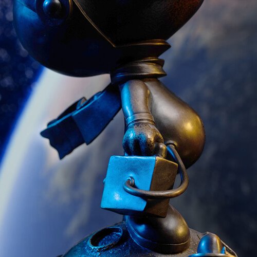 Peanuts Snoopy: First Beagle on the Moon Limited Edition Bronze Statue