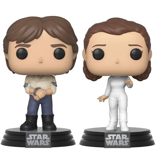 Star Wars: Empire Strikes Back Han and Leia Funko Pop! Vinyl Figure 2-Pack