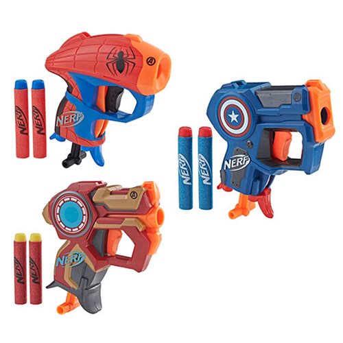 Details about   NERF MicroShots Marvel Captain America FREE SHIPPING 