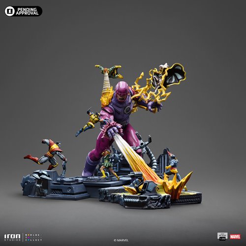 X-Men Danger Room Comic Color Variant 1:20 Demi Art Scale Limited Edition Diorama A Statue
