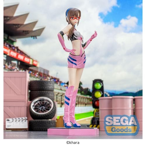 Evangelion Racing Mari Illustrious Makinami Pit Walk Luminasta Statue
