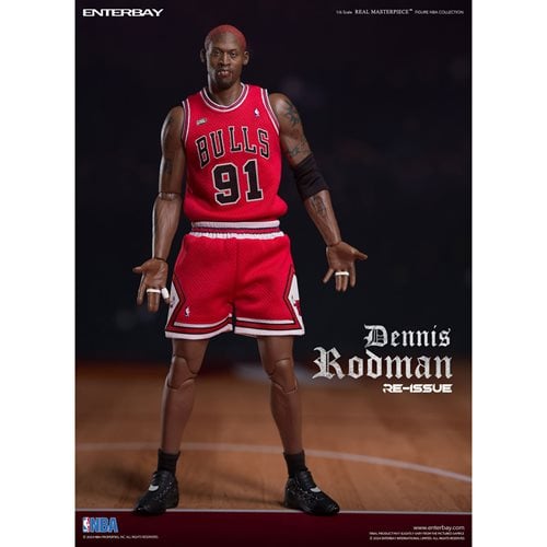 NBA Chicago Bulls Dennis Rodman Real Masterpiece Action Figure - Reissue