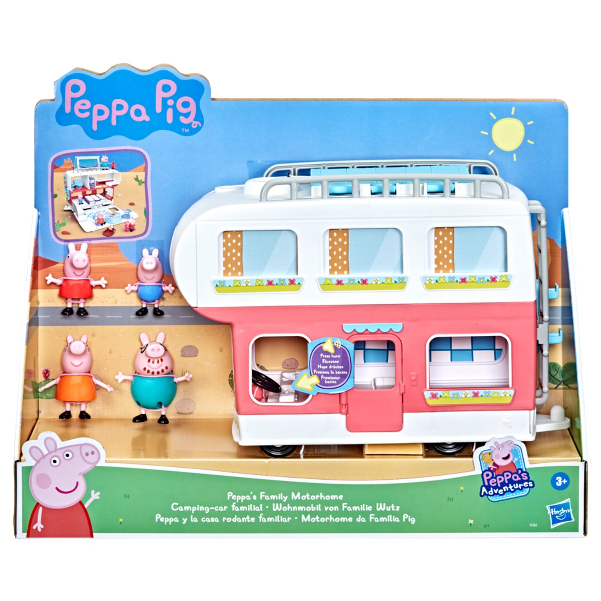 Hasbro Original Peppa Pig Peppa y la Casa Rodante Familiar