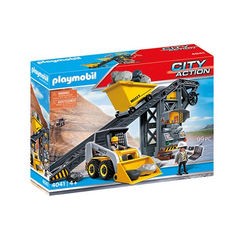 Playmobil 4041 Conveyor Belt with Mini Excavator