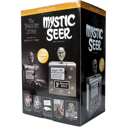 The Twilight Zone Mystic Seer 1:1 Scale Prop Replica Signature Edition Bundle - Entertainment Earth Exclusive