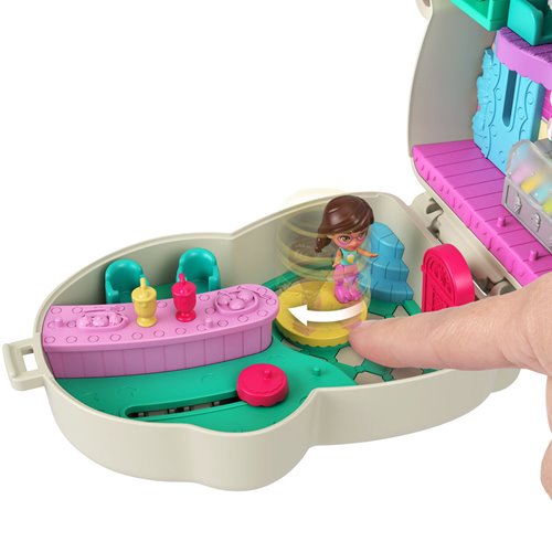 Polly Pocket Cowbell Diner Compact Playset
