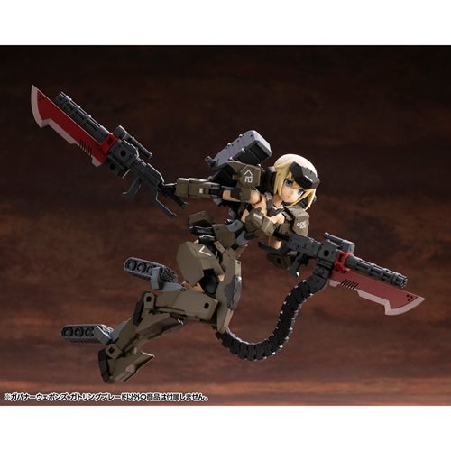 Hexa Gear Governor Weapons Gatling Blade 1:24 Scale Model Kit