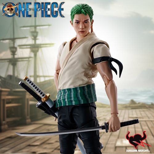 One Piece Netflix Series Roronoa Zoro S.H.Figuarts Action Figure