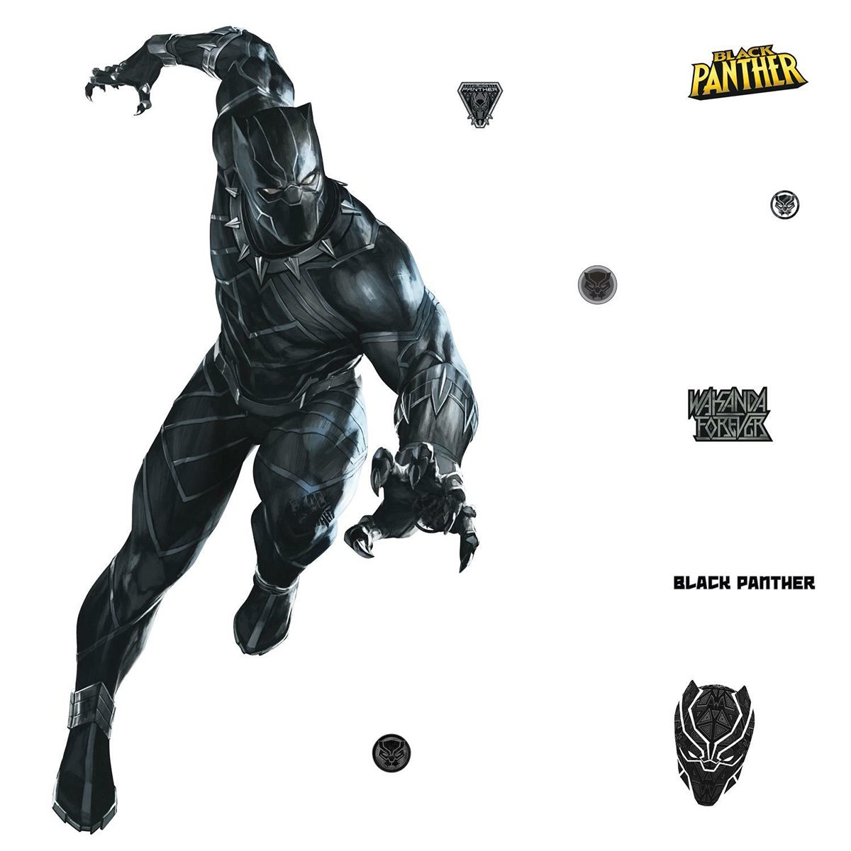 Download Strike a pose with Black Panther | Wallpapers.com