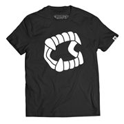 Creepy Co. Chompers Glow-in-the-Dark Black T-Shirt