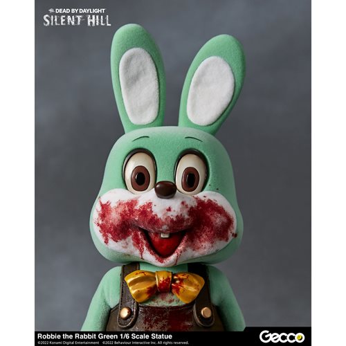 Silent Hill x Dead by Daylight Robbie the Rabbit Green Version 1:6 Scale Statue