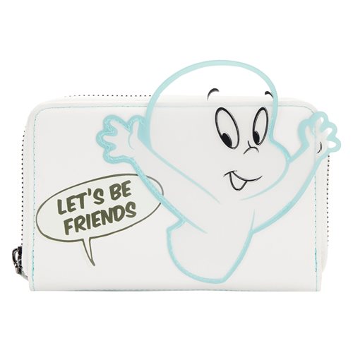 Casper the Friendly Ghost Glow-in-the-Dark Zip-Around Wallet
