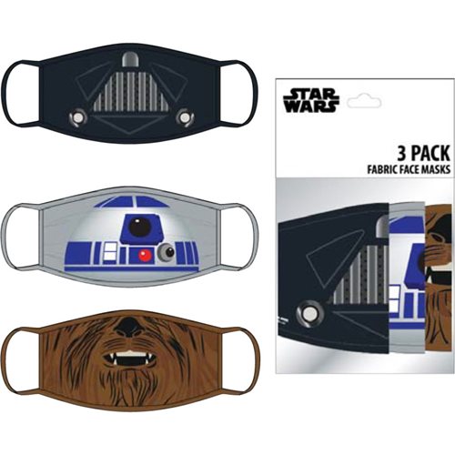 Star Wars Child's 3-Pack Face Masks