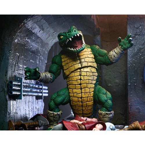 Teenage Mutant Ninja Turtles Mirage Comics Leatherhead Deluxe Action Figure