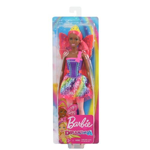 Barbie Dreamtopia Fairy Doll with Coral Hair