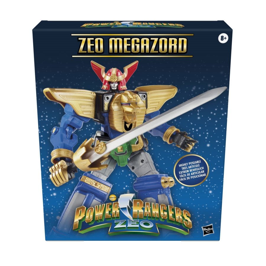 Figura Zeo Megazord Power Rangers Hasbro 