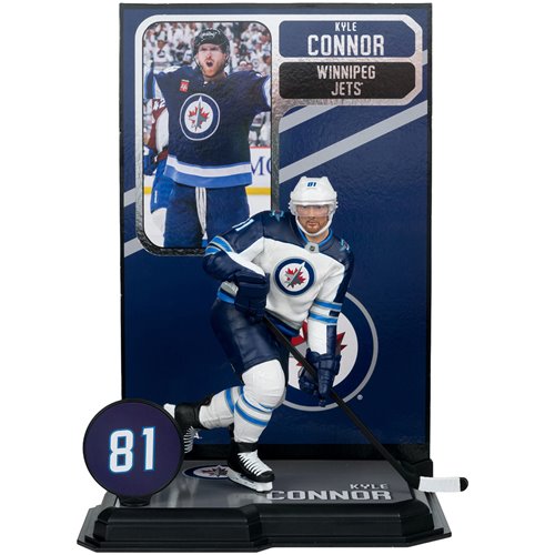 NHL SportsPicks Winnipeg Jets Kyle Connor 7-Inch Posed Figure