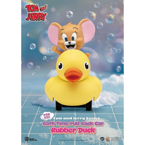 Tom and Jerry Bath Time Pull Back Car Series PBC-032 Vehicle Blind Box Case of 6
