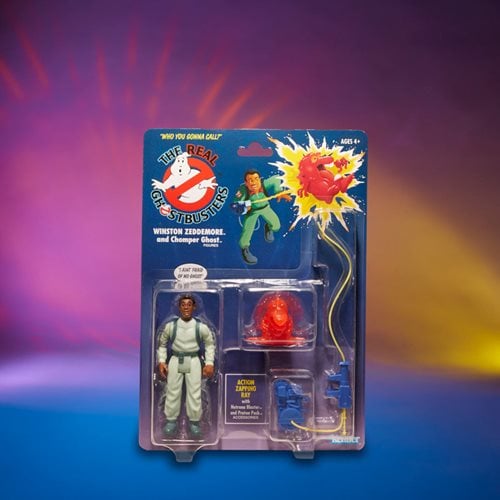 The Real Ghostbusters Winston Zeddemore Retro Action Figure