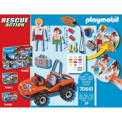 Playmobil 70661 Lifeguard Beach Patrol
