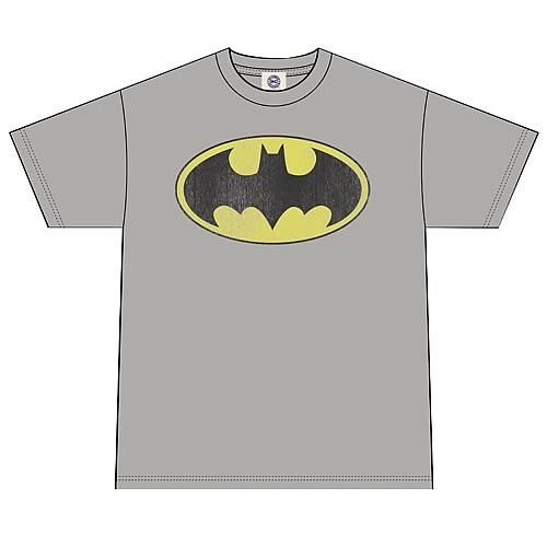 DC Originals Retro Batman Distressed  Logo T-Shirt