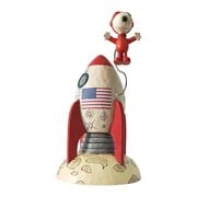 Peanuts Snoopy Astronaut The Beagle Has Landed by Jim Shore Statue