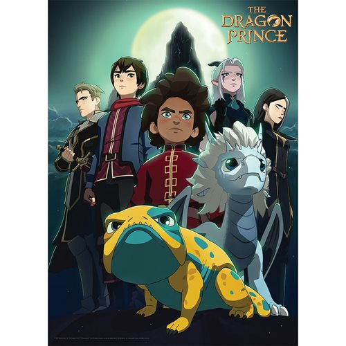 The Dragon Prince Heroes at the Storm Spire 1,000-Piece Puzzle