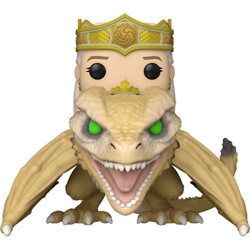 House of the Dragon Queen Rhaenyra with Syrax Deluxe Funko Pop! Vinyl Ride #305