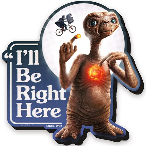E.T. the Extra Terrestrial Right Here Funky Chunky Magnet