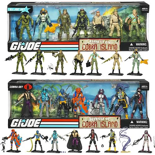 G.I. Joe Action Figures Exclusive Cobra Island Set
