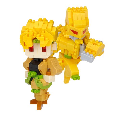JoJo's Bizarre Adventure Dio and The World Nanoblock Character Collection Series Constructible Figure