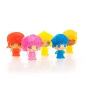 Strawberry Shortcake CheeBee Berry Besties Glitter 1 1/2-Inch Mini-Figure 5-Pack Collector Set - SDCC 2024 Exclusive